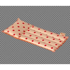 Luchtmatras-Muis-Rode-Bolletjes