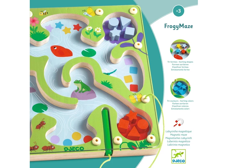 Magnetisch-Spel-Froggy-Maze