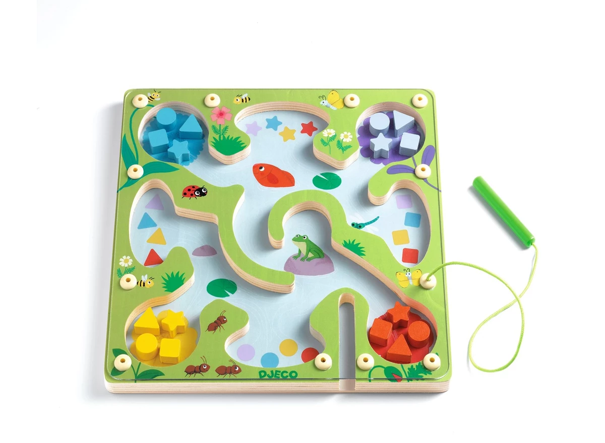 Magnetisch-Spel-Froggy-Maze