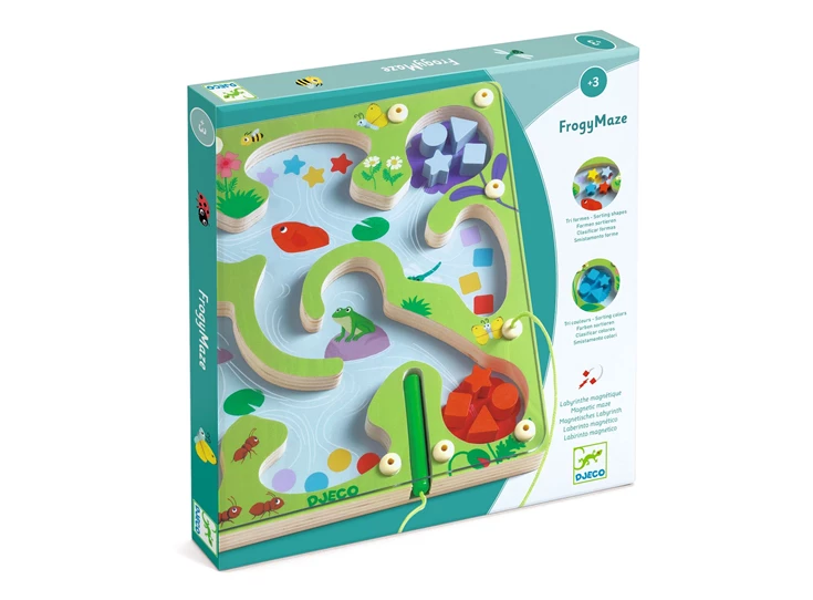 Magnetisch-Spel-Froggy-Maze