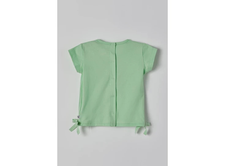 Meisjes-Pyjama-pastelgroen-3m