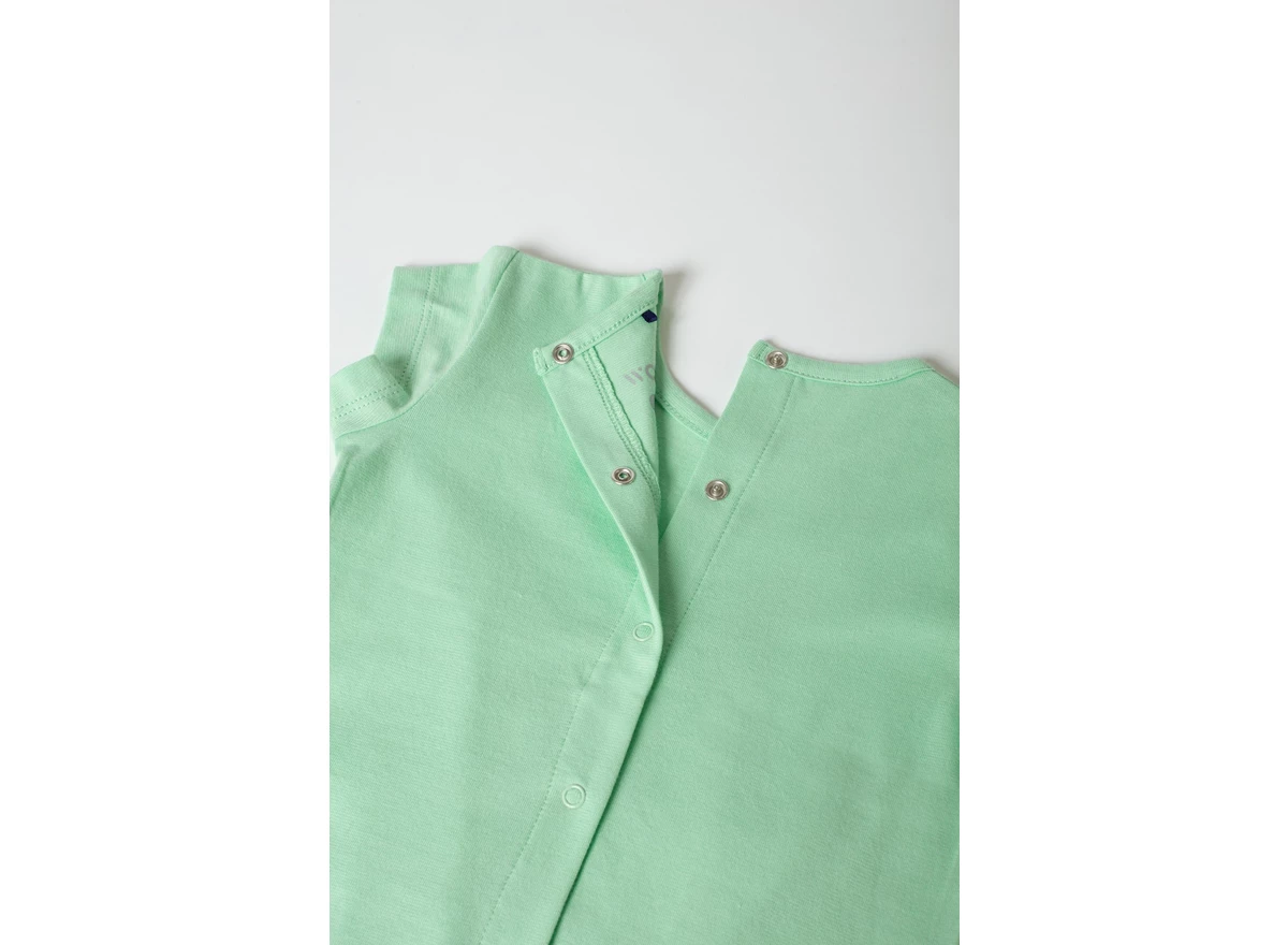 Meisjes-Pyjama-pastelgroen-3m