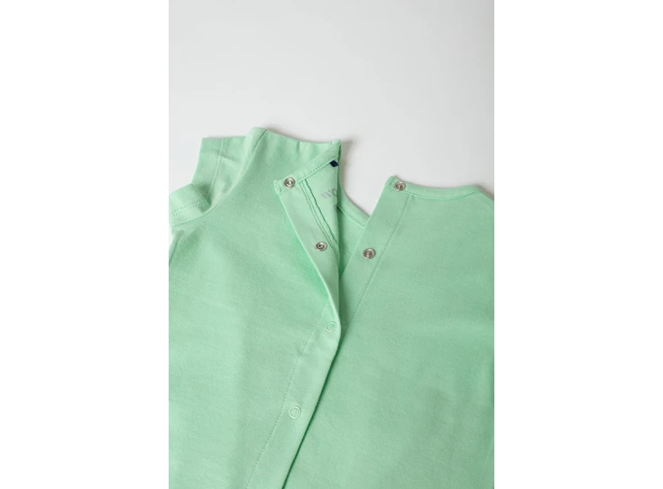 Meisjes-Pyjama-pastelgroen-3m