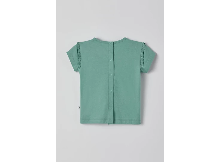 Meisjes-Pyjama-zeegroen-1m