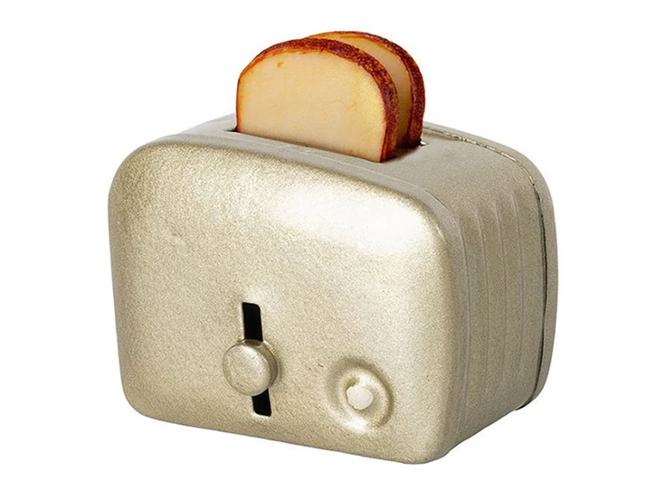 Miniature-toaster-bread-Silver