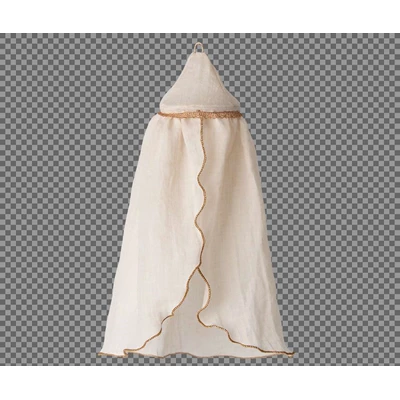 Miniatuur-bed-Cream