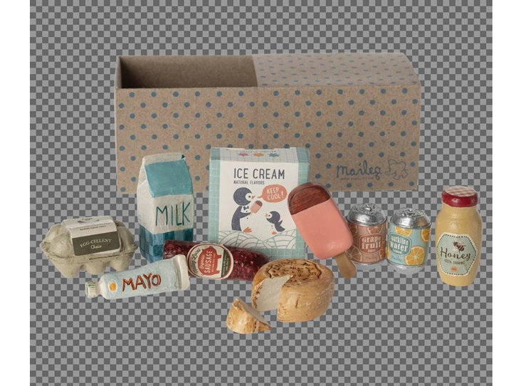 Miniatuur-Boodschappenbox