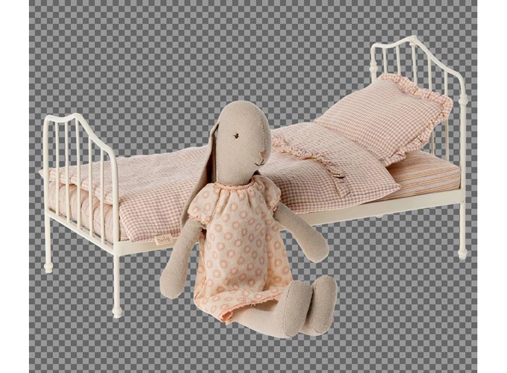 Miniatuurbed-Mini-Paars