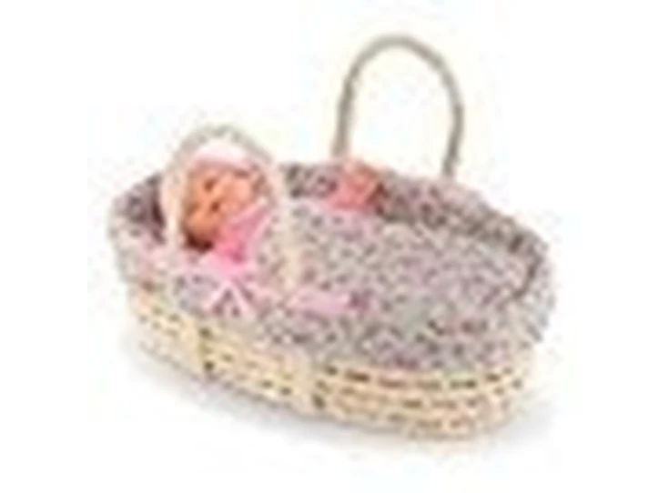 Mon-Grand-Poupon-Poppen-Draagmand-Floral-42-cm
