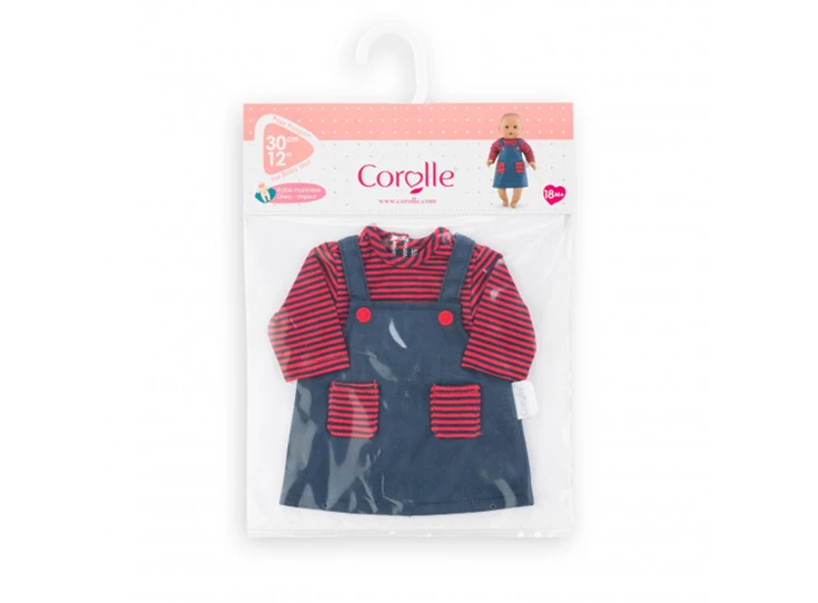 Mon-Premier-Poupon-Dress-Striped-30-cm