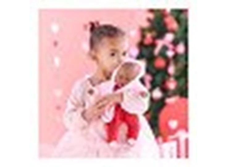 Mon-Premier-Poupon-Poppenjas-Hartjes-Roze-30-cm