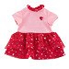 Mon-Premier-Poupon-Poppenjurk-met-Hartjes-Roze-36-cm