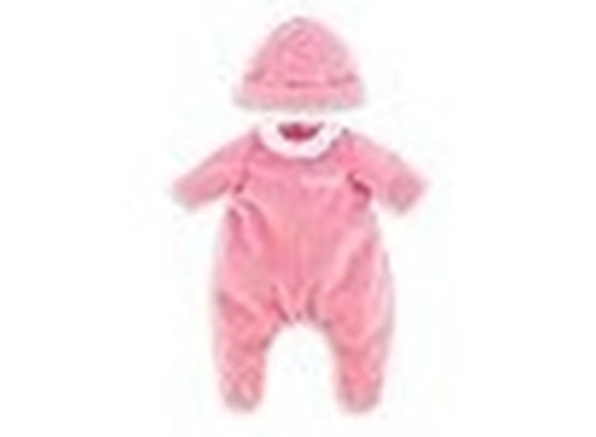 Mon-Premier-Poupon-Pyjama-Roze-met-Muts-30-cm