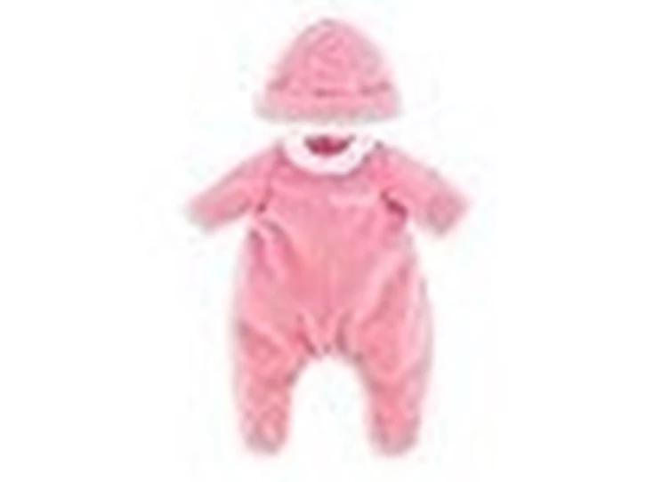 Mon-Premier-Poupon-Pyjama-Roze-met-Muts-30-cm