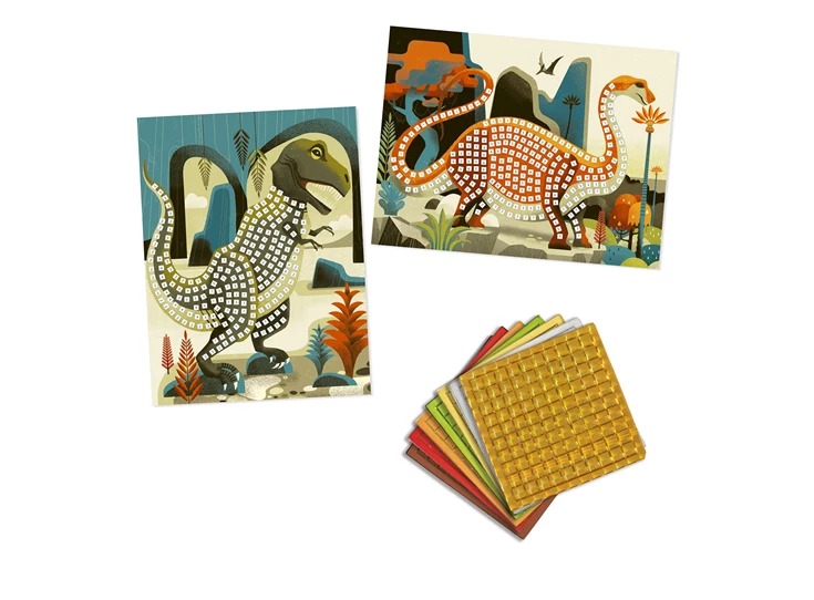 Mozaiek-Dinosauriers