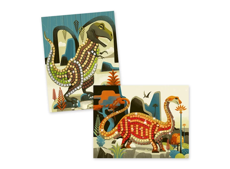 Mozaiek-Dinosauriers