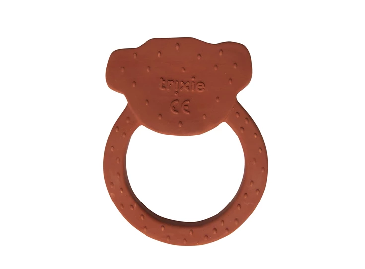 Natural-rubber-round-teether-Mr-Monkey