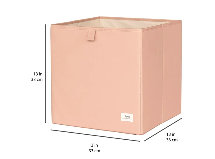 Opslagkubus-Beige-Effen