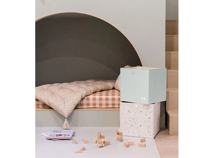 Opslagkubus-Groen-Effen