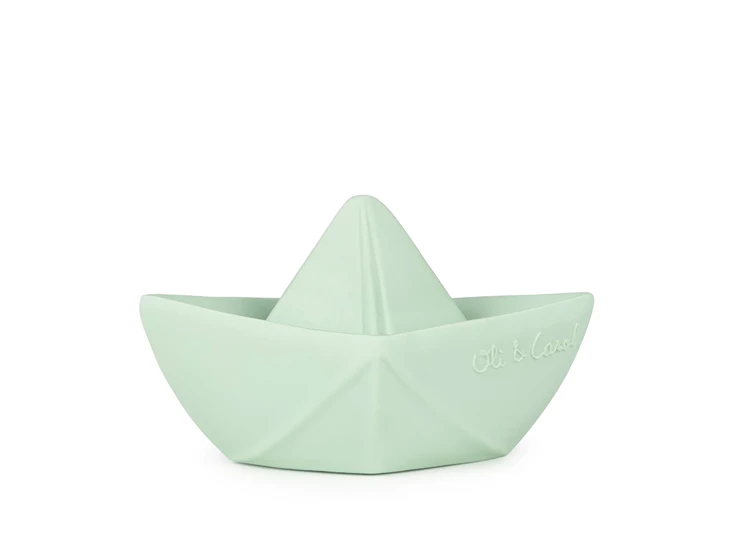 Origami-Boat-Mint-Badspeeltje