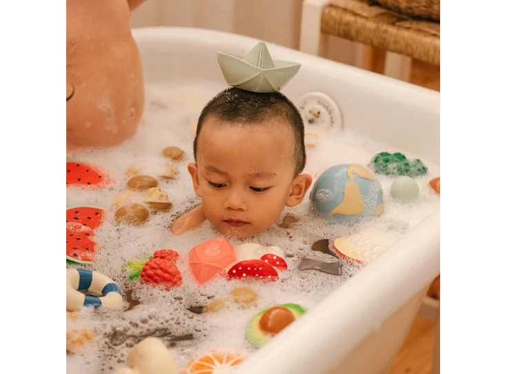 Origami-Boat-Mint-Badspeeltje