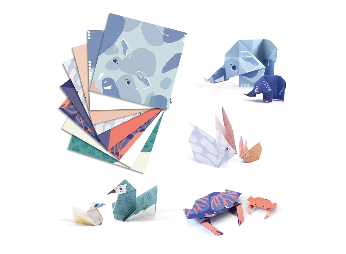 Origami-Familie