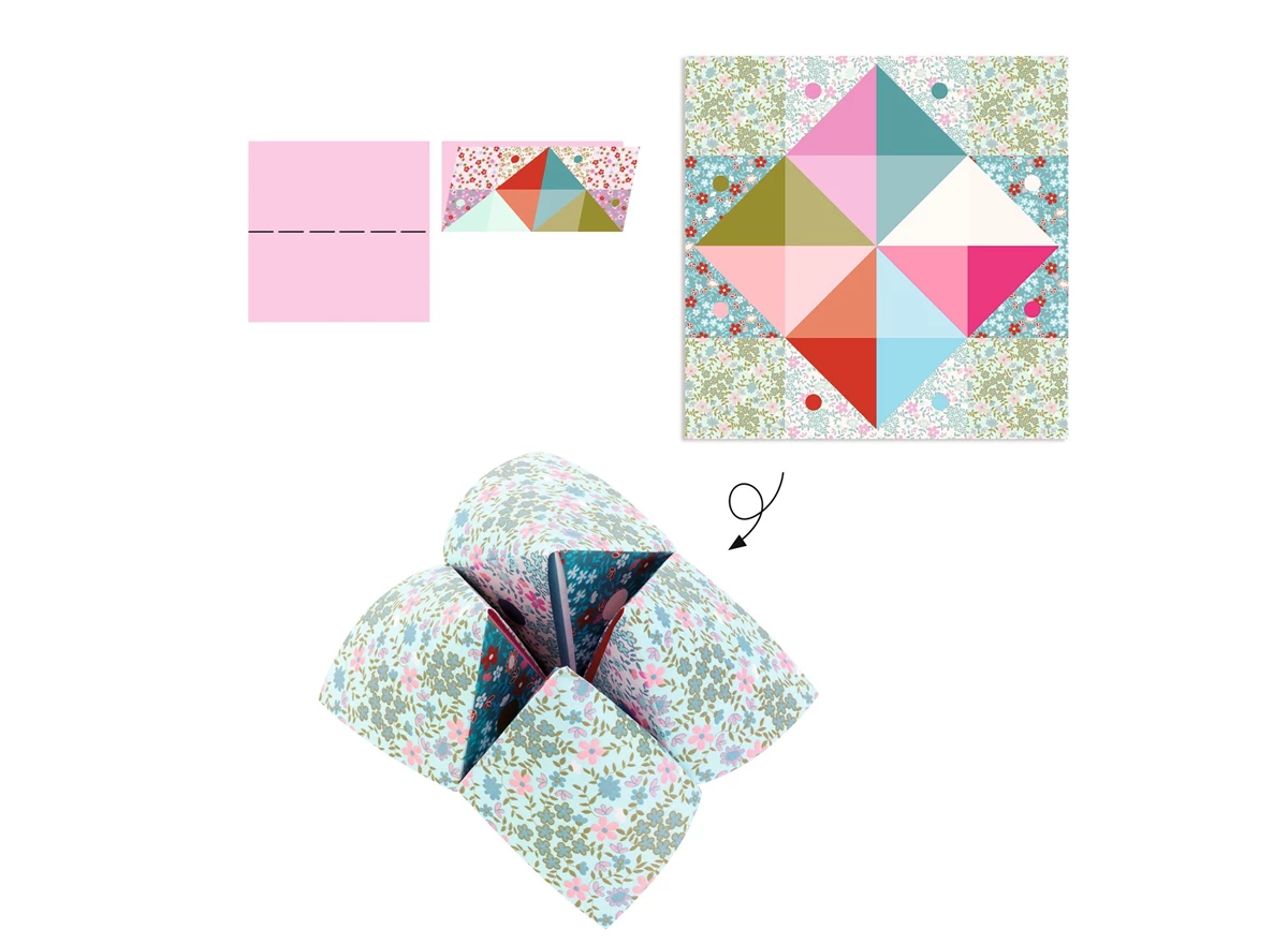 Origami-Geluksbrengers