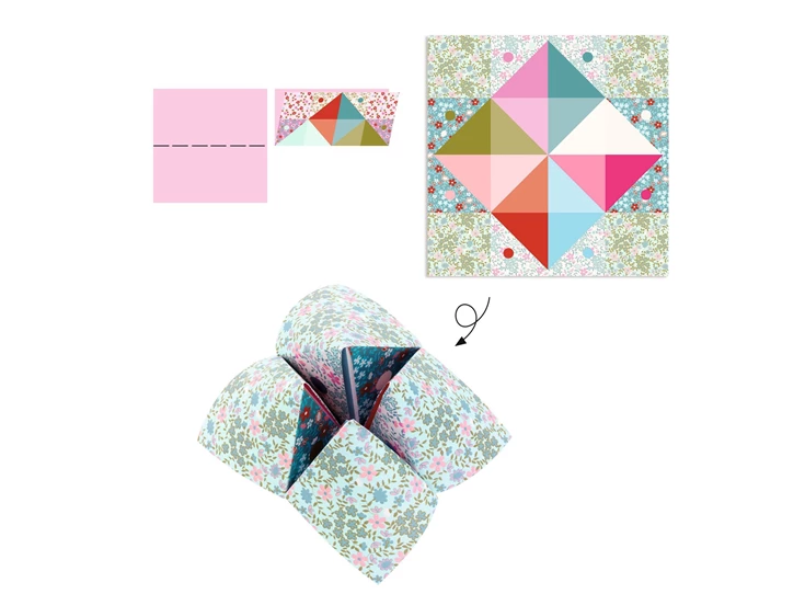 Origami-Geluksbrengers