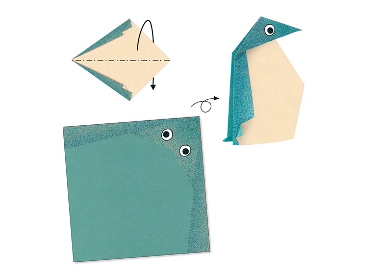 Origami-Pooldieren