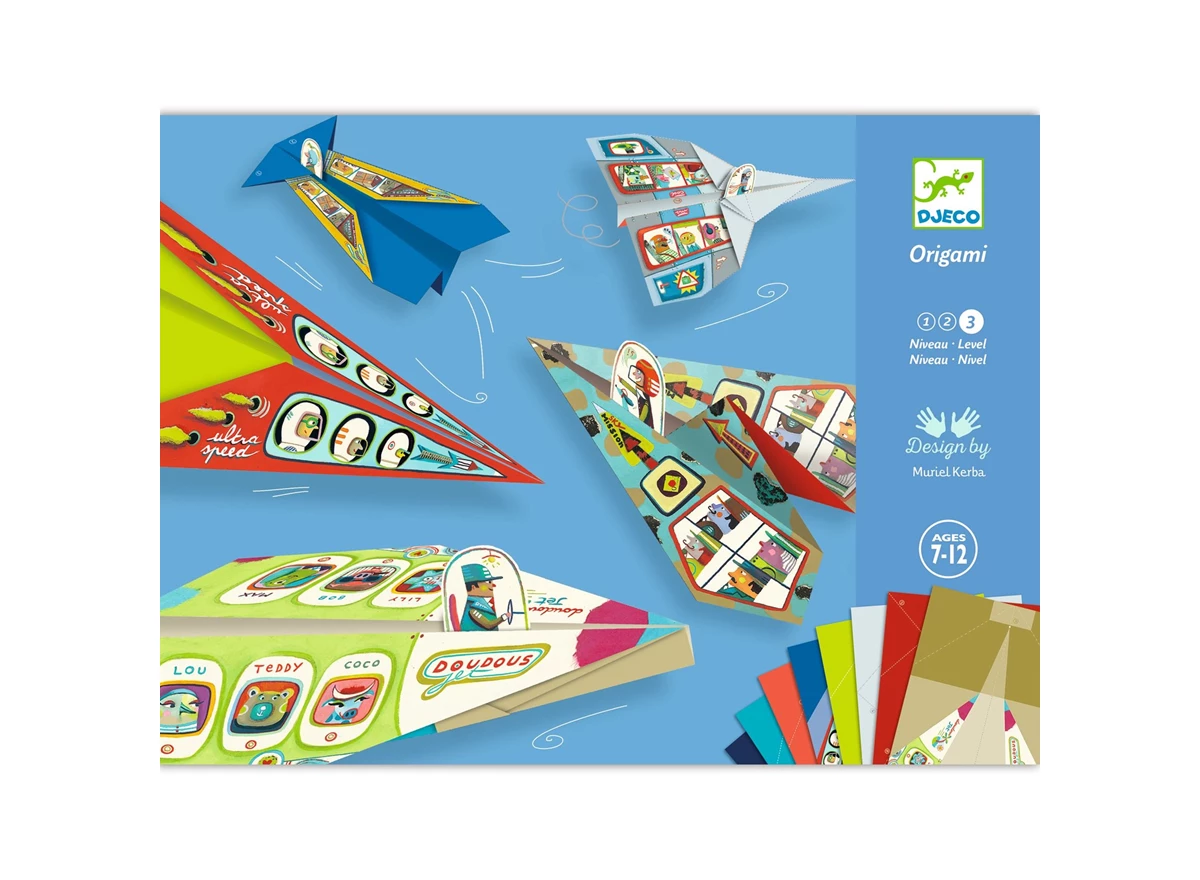 Origami-Vliegtuigen