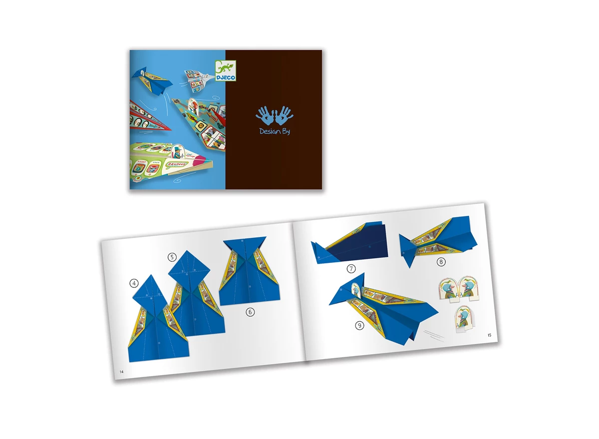 Origami-Vliegtuigen