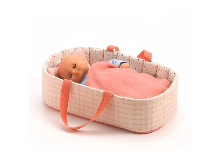 Pomea-Draagwiegje-Pink-Lines-30-36-cm