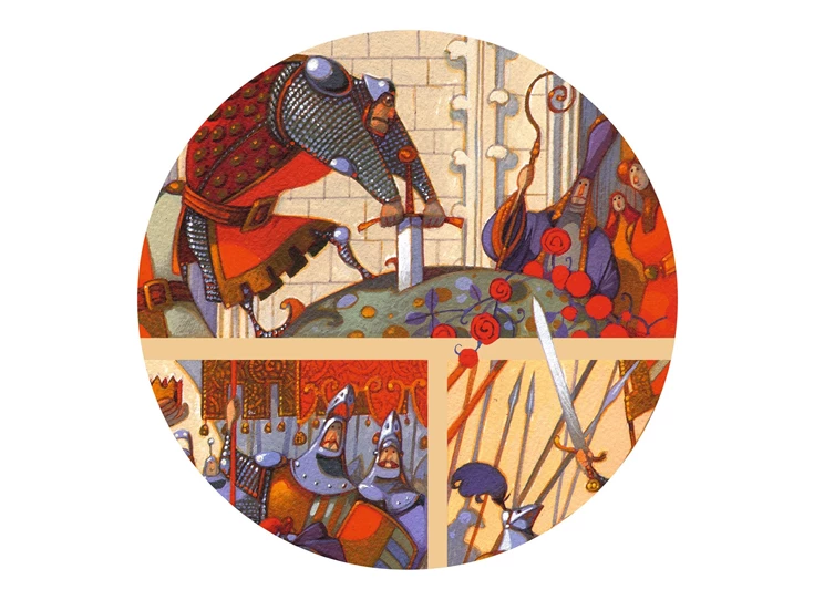 Puzzel-100-stuks-Koning-Arthur