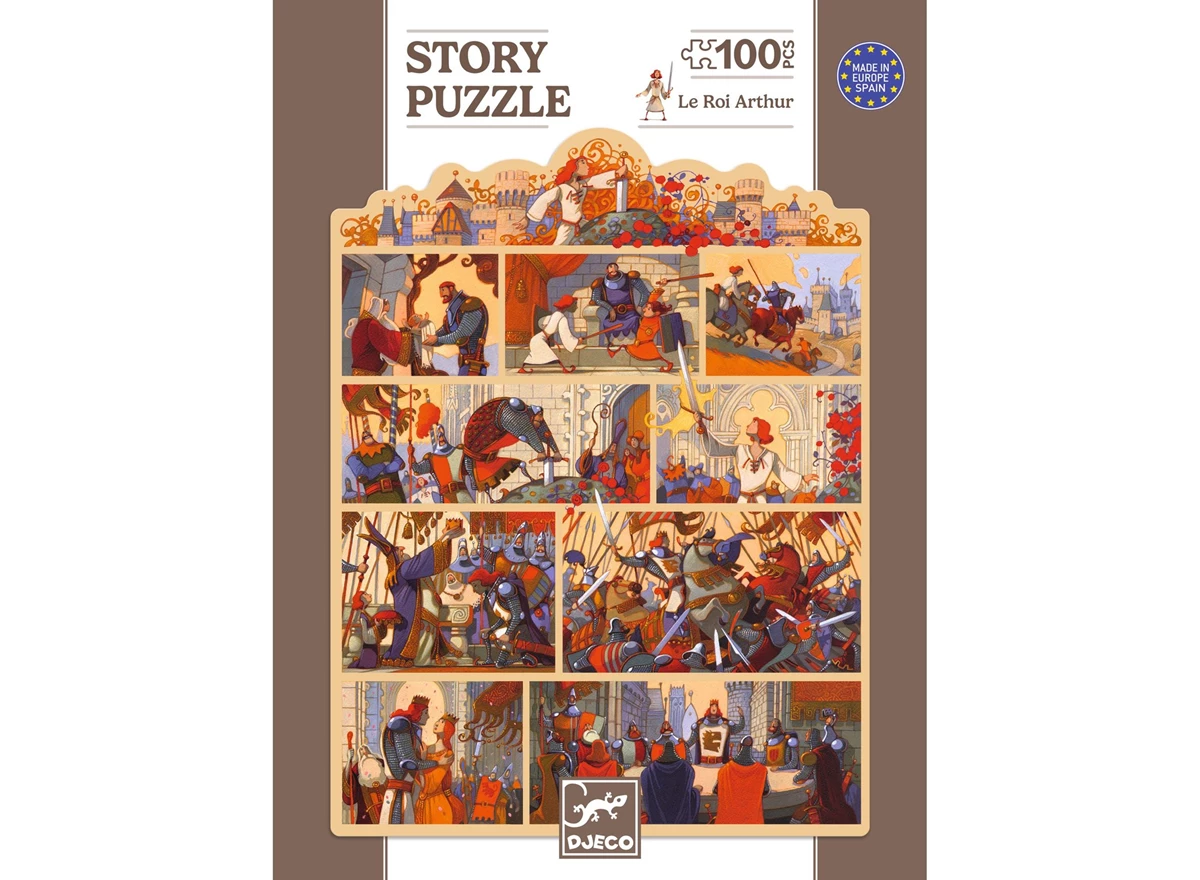 Puzzel-100-stuks-Koning-Arthur