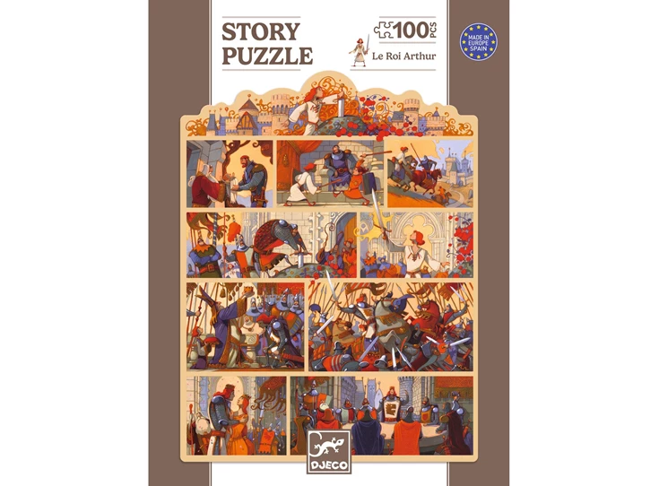 Puzzel-100-stuks-Koning-Arthur