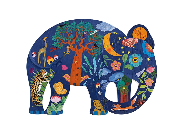 Puzzel-150-stuks-Olifant