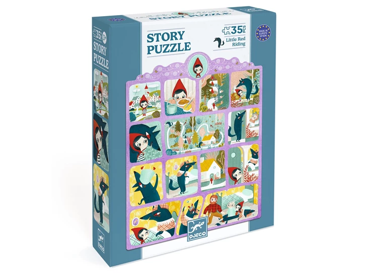 Puzzel-35-stuks-Roodkapje