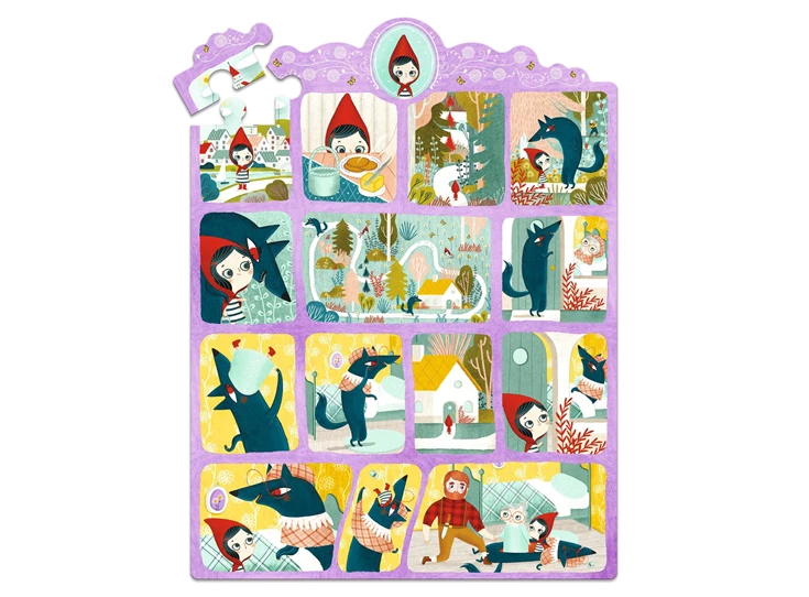 Puzzel-35-stuks-Roodkapje