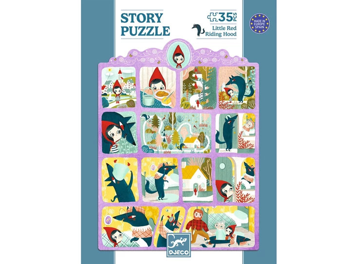 Puzzel-35-stuks-Roodkapje