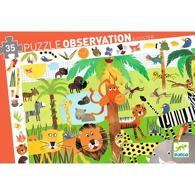 Puzzel-De-Jungle-35-stukjes