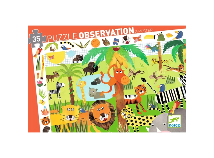 Puzzel-De-Jungle-35-stukjes