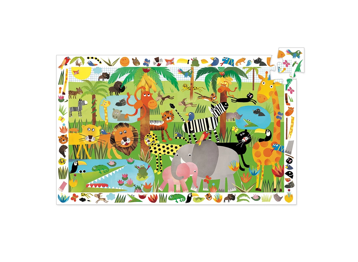 Puzzel-De-Jungle-35-stukjes