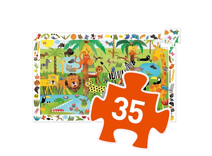 Puzzel-De-Jungle-35-stukjes