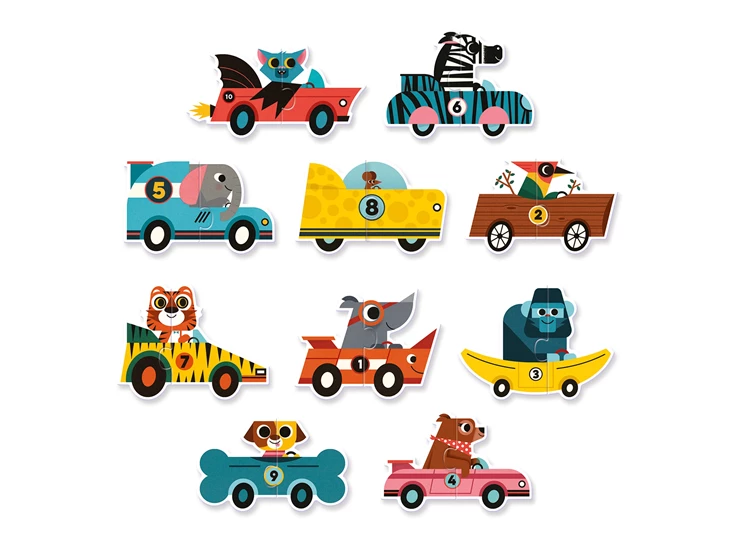 Puzzel-duo-Auto-s