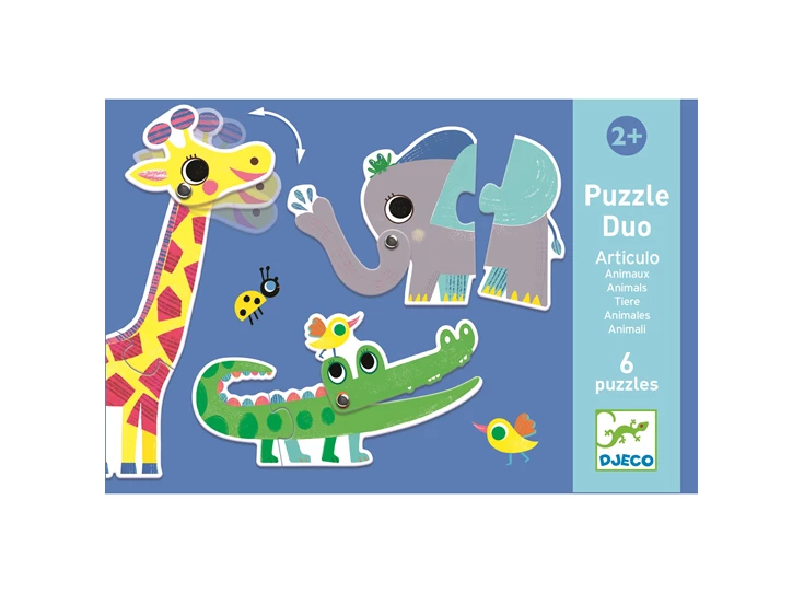 Puzzel-duo-Dieren