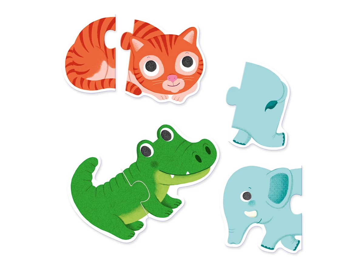 Puzzel-duo-Dieren
