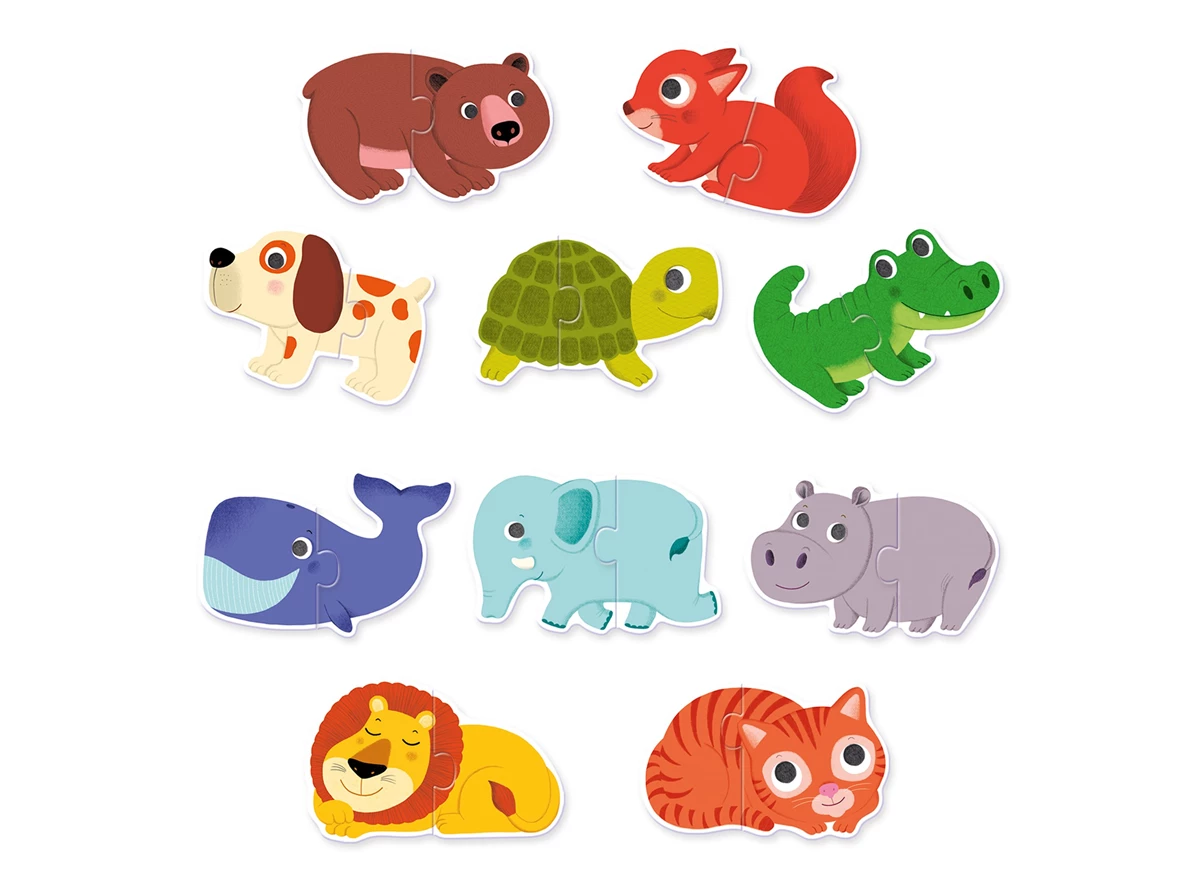 Puzzel-duo-Dieren