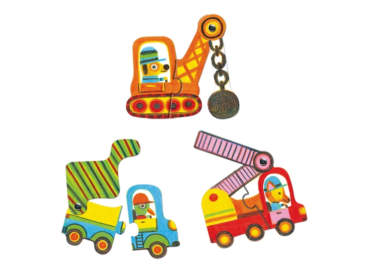 Puzzel-duo-Voertuigen