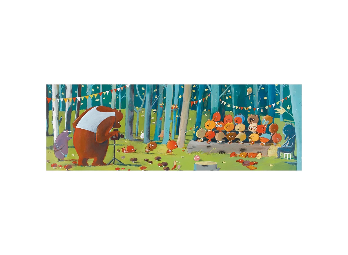 Puzzel-gallery-100-stukken-Forest-Friends