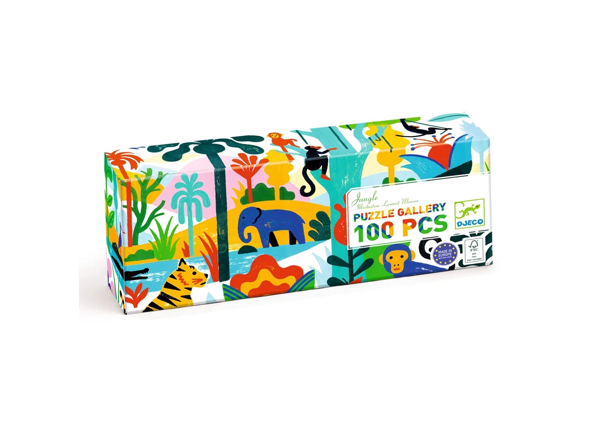 Puzzel-gallery-100-stukken-Jungle